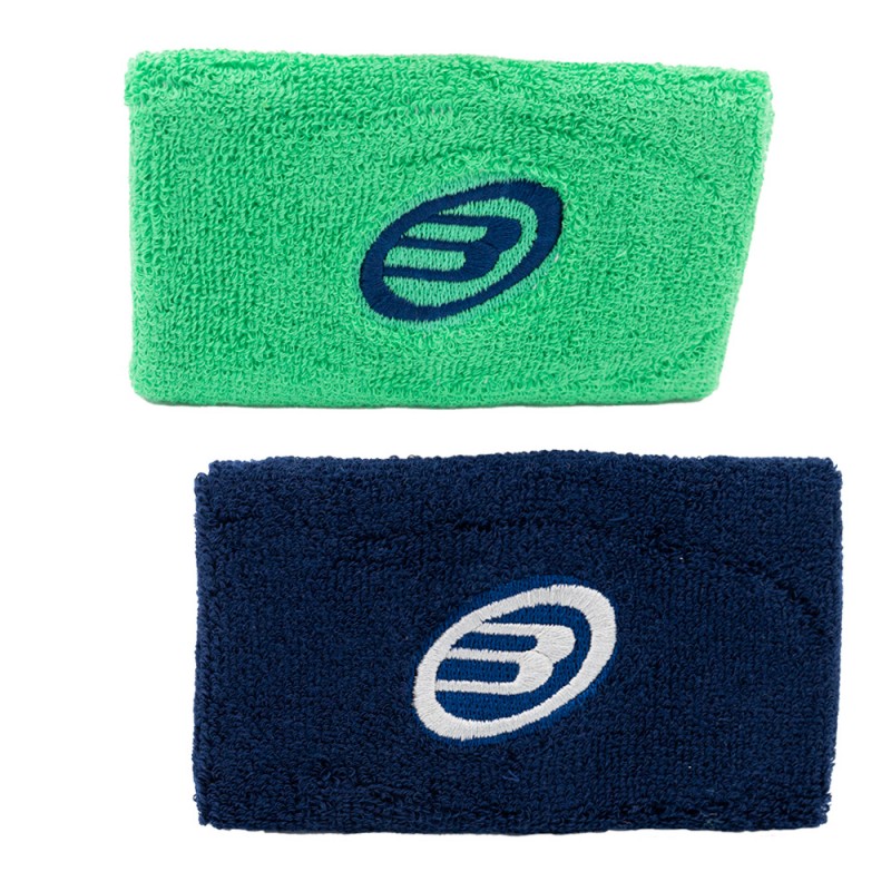Muñequera Bullpadel BPMU234 FW verde vibrante océano profundo Muñequera Bullpadel BPMU234 FW verde vibrante océano profundo