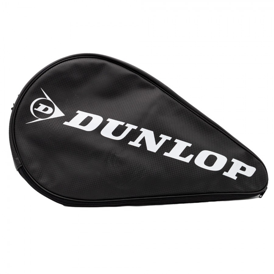 Funda de pala Dunlop piel Negro - Zona de Padel