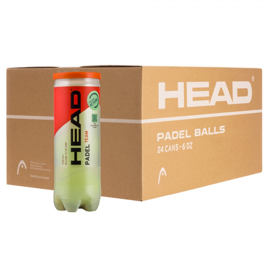 Cajón Pelotas Head Padel 24 X 3 unidades