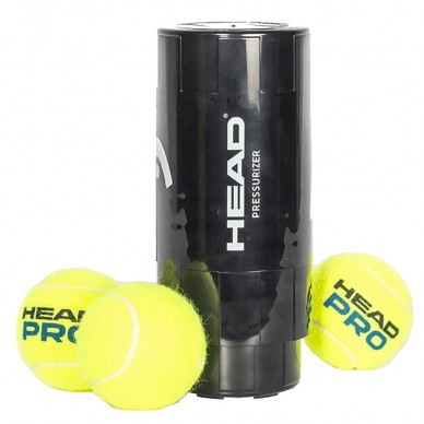 Presurizador De Pelotas Head Pump X4 Tenis Padel + Inflador