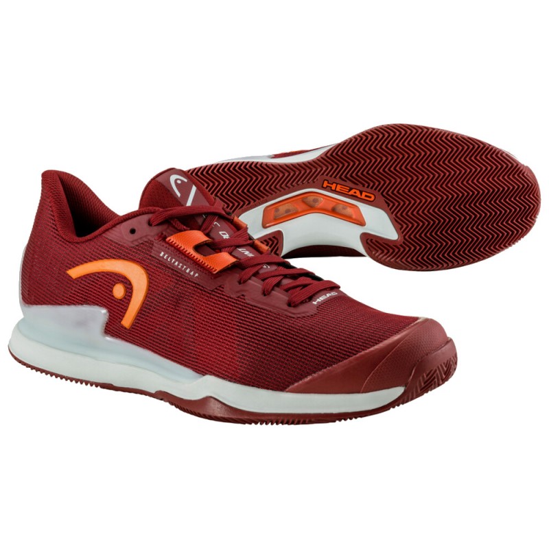 Zapatillas Head Sprint Pro 3.5 Clay dark red orange 2024 Zapatillas Head Sprint Pro 3.5 Clay dark red orange 2024