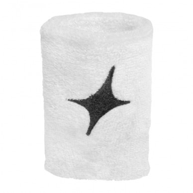 Muñequera Star Vie blanca star negra