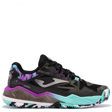 Zapatillas Joma Spin Lady 2401 black turquoise pink 2024