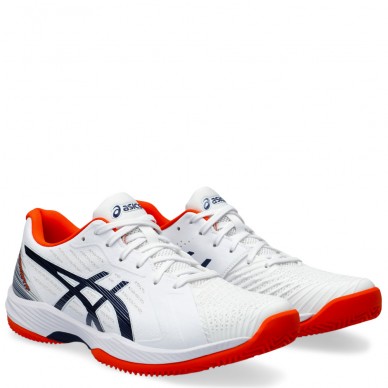 zapatillas Asics Solution Swift FF Clay white blue expanse 2024
