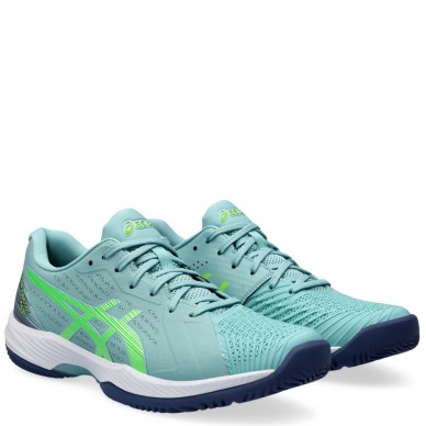 zapatillas Asics Solution Swift FF Padel teal tint electric lime 2024