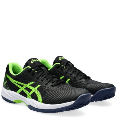 zapatillas Asics Gel Game 9 Padel black electric lime 2024