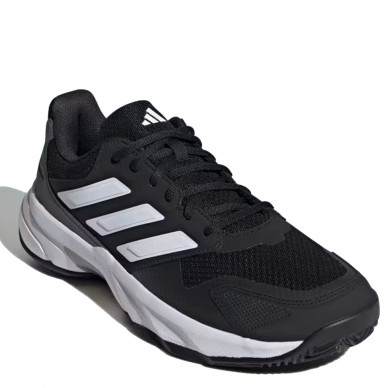 zapatillas Adidas Courtjam Control M Clay black white 2024