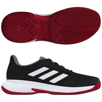 zapatillas Adidas Gamecourt Lite black white 2024