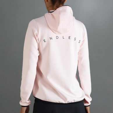 sudadera Endless Breath rosa cristal