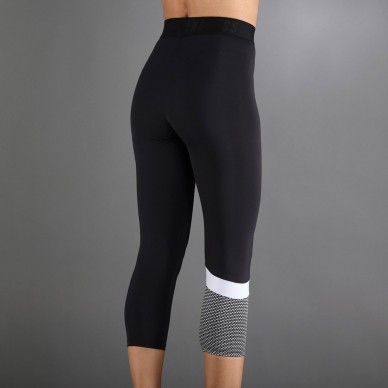 mallas Endless Line Pocket 7/8 negras blancas