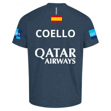 camiseta Head Arturo Coello azul marino