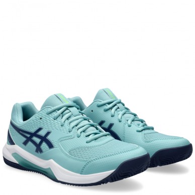 zapatillas Asics Gel Dedicate 8 Padel teal tint thunder blue 2024