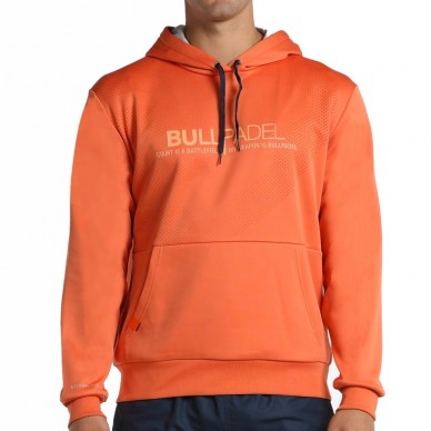 sudadera Bullpadel Grelo calabaza