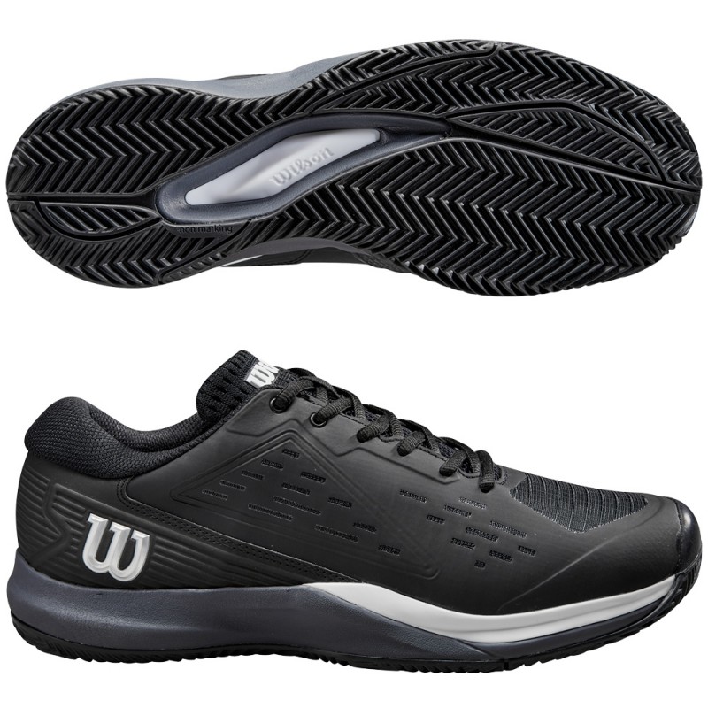 zapatillas Wilson Rush Pro Ace Clay black ombre blue 2024