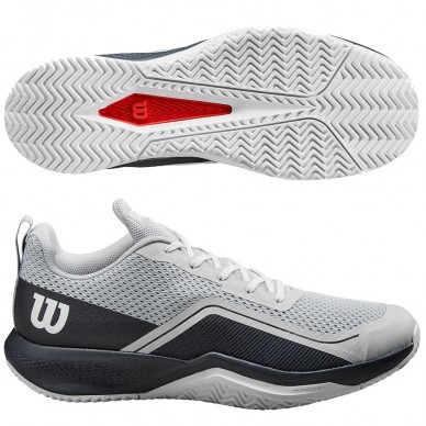 zapatillas Wilson Rush Pro Lite pearl blue ebony 2024