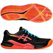 Zapatillas de Padel ASICS Gel-Challenger 14 Padel Mujer Negro/Salmon