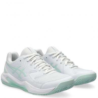 zapatillas Asics Gel Dedicate 8 Clay white pale blue 2024