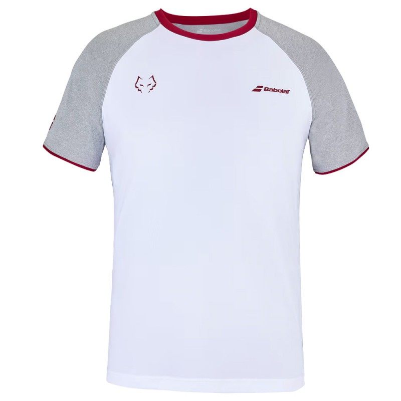camiseta Babolat Crew Neck Tee Lebron blanca camiseta Babolat Crew Neck Tee Lebron blanca