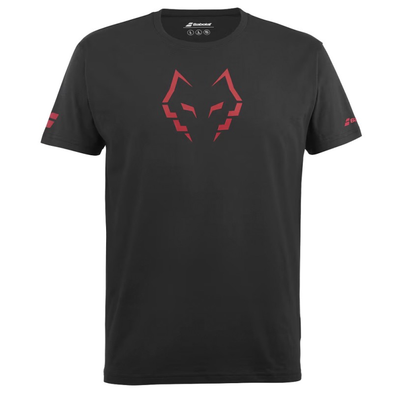 camiseta Babolat Cotton Tee Lebron negra camiseta Babolat Cotton Tee Lebron negra