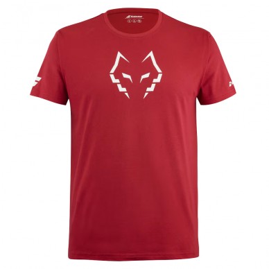 Camiseta Babolat Cotton Tee Lebron rojo