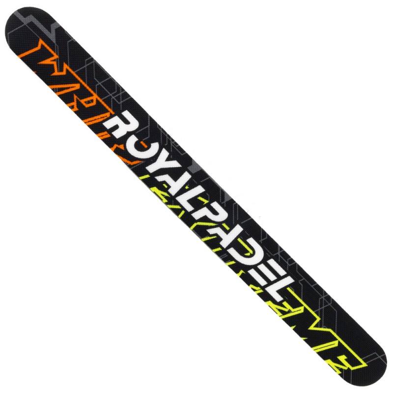 Protector Royal Padel Negro Logo Amarillo Protector Royal Padel Negro Logo Amarillo