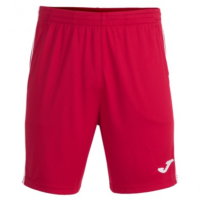 short Joma Open III rojo blanco