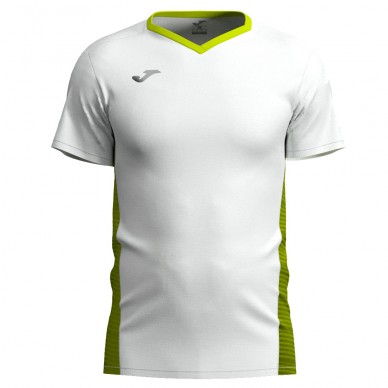 camiseta Joma Court blanco verde