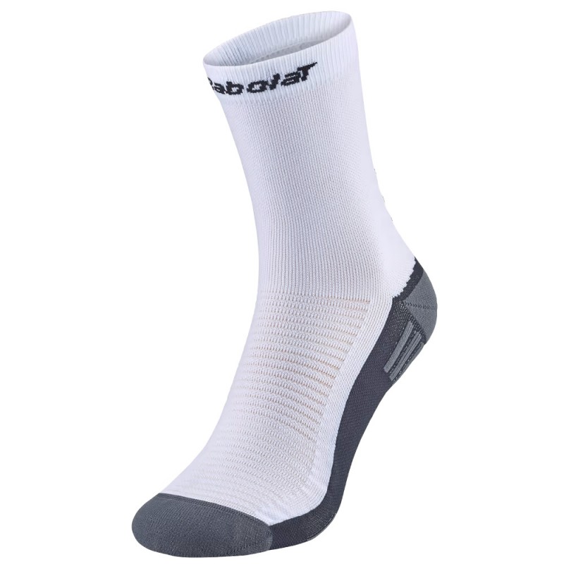 calcetines Babolat Padel mid - calf socks blanco verde