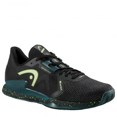 Zapatillas Head Sprint Pro 3.5 Clay black forest green 2024