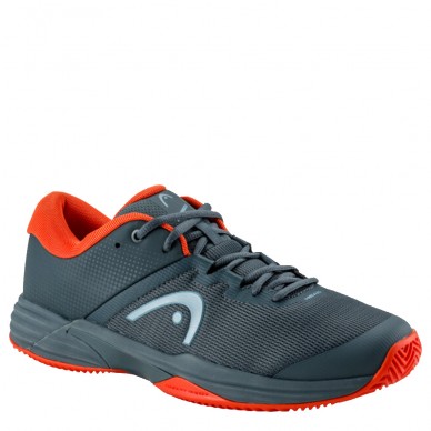 Zapatillas Head Revolt Evo 2.0 Clay dark grey orange 2024