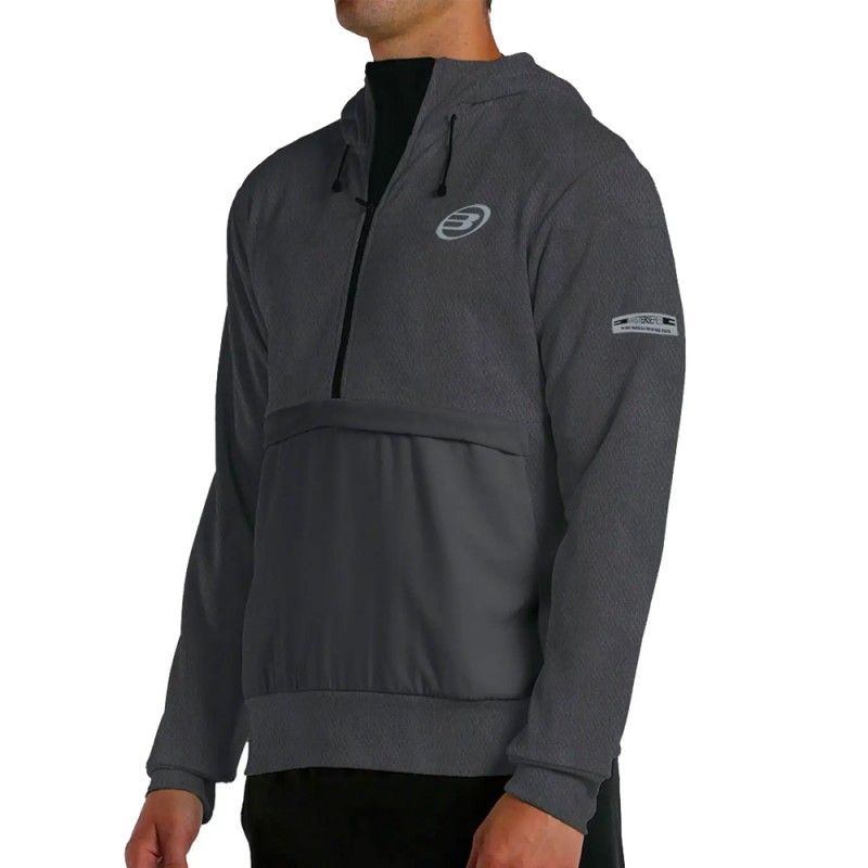 sudadera Bullpadel Grafo negro vigore sudadera Bullpadel Grafo negro vigore