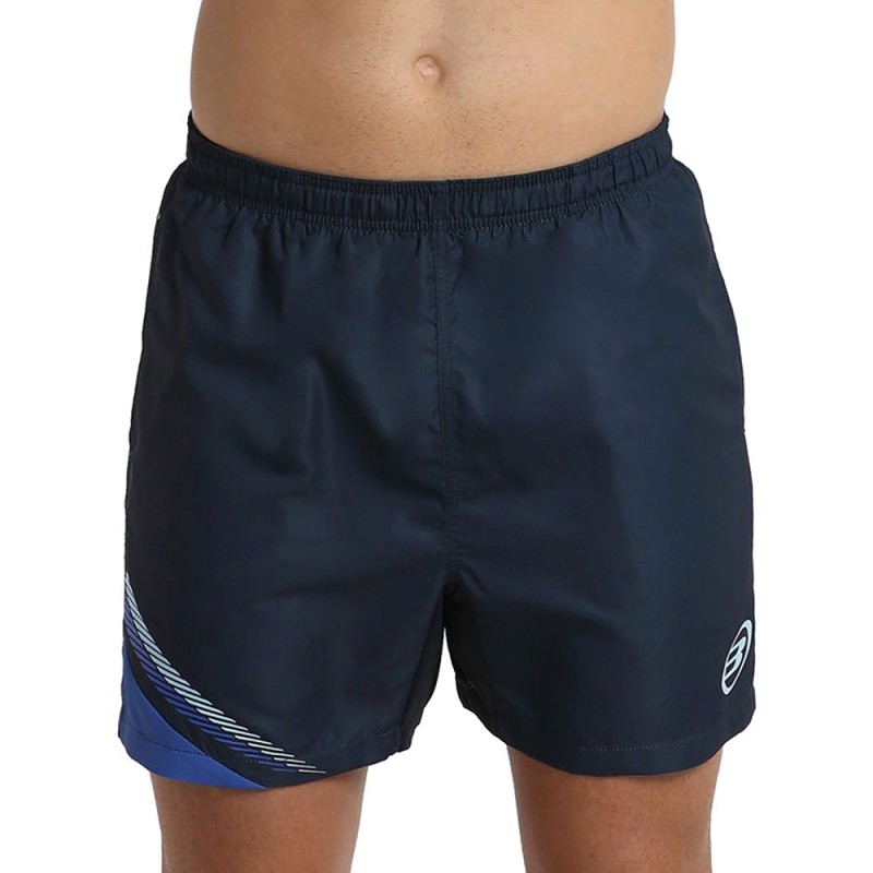short Bullpadel Leuco azul marino short Bullpadel Leuco azul marino