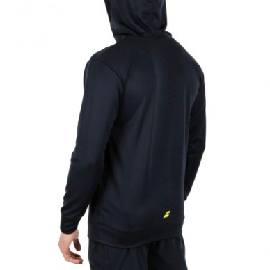 sudadera Babolat Padel Hood negra