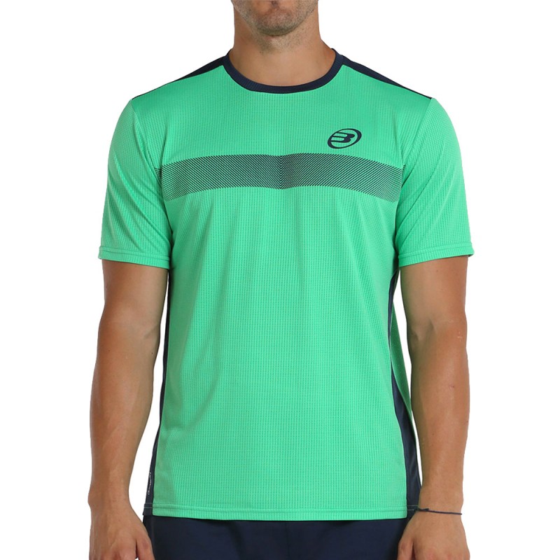 camiseta Bullpadel Optar verde vibrante