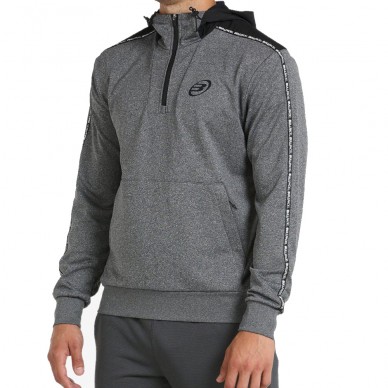 sudadera Bullpadel Nomon gris oscuro vigore