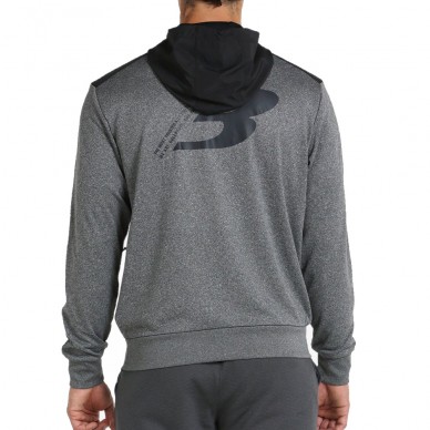 sudadera Bullpadel Nomon gris oscuro vigore