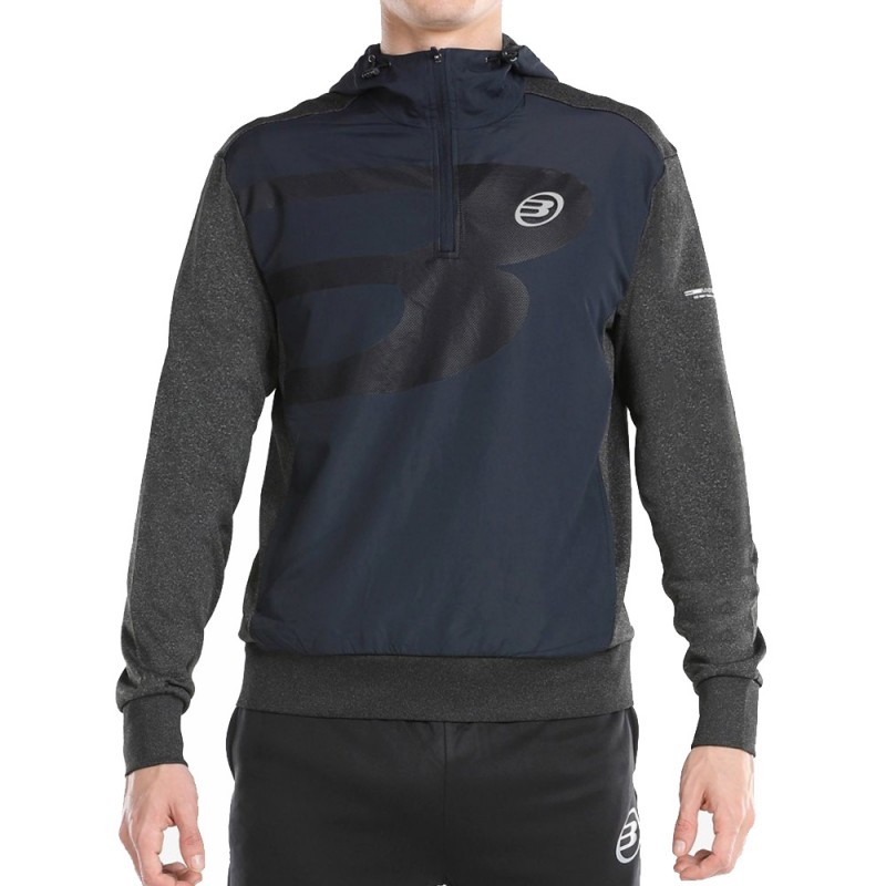 sudadera Bullpadel Jubon negro vigore sudadera Bullpadel Jubon negro vigore