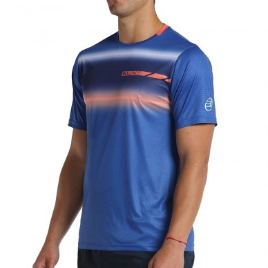 camiseta Bullpadel Lacar azul intenso