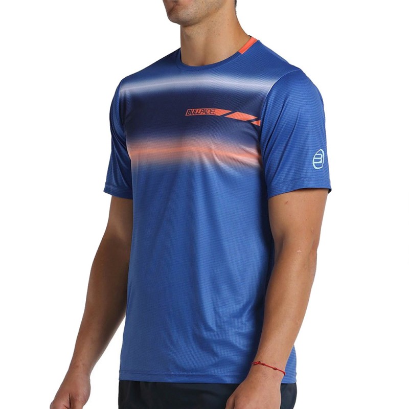 camiseta Bullpadel Lacar azul intenso camiseta Bullpadel Lacar azul intenso
