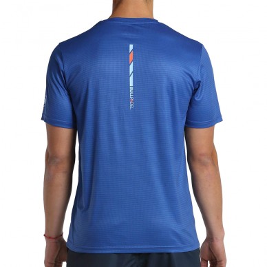 camiseta Bullpadel Lacar azul intenso