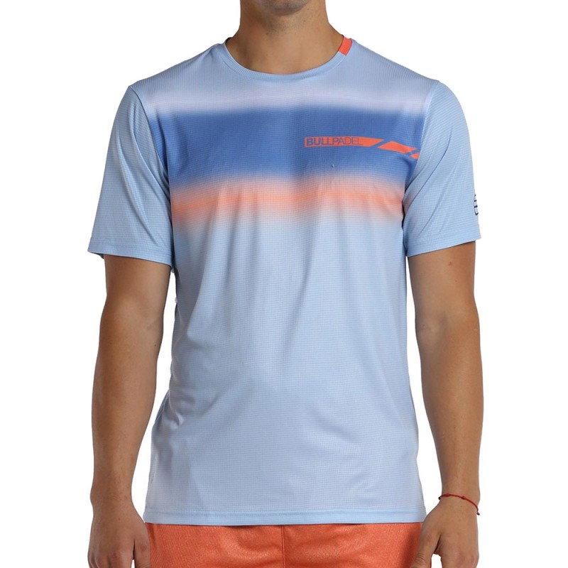 camiseta Bullpadel Lacar azul glaciar