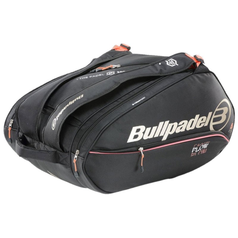 Paletero Bullpadel BPP-24006 Flow negro 2024 Paletero Bullpadel BPP-24006 Flow negro 2024