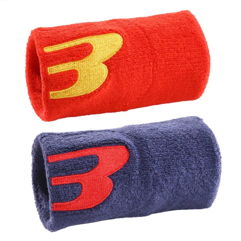 muñequera Bullpadel BPMU-FEP2203 azul marino rojo muñequera Bullpadel BPMU-FEP2203 azul marino rojo
