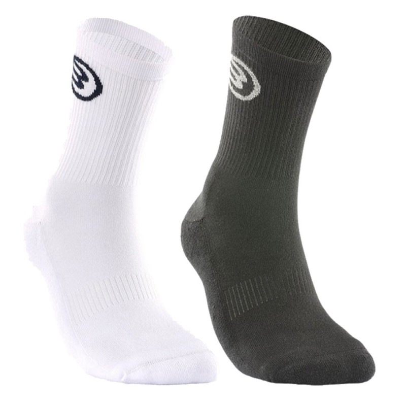 calcetines Bullpadel BP2412 blanco negro