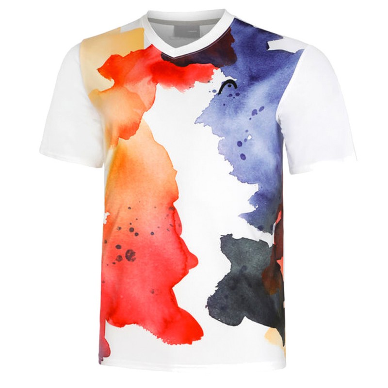 camiseta Head Topspin blanco camiseta Head Topspin blanco