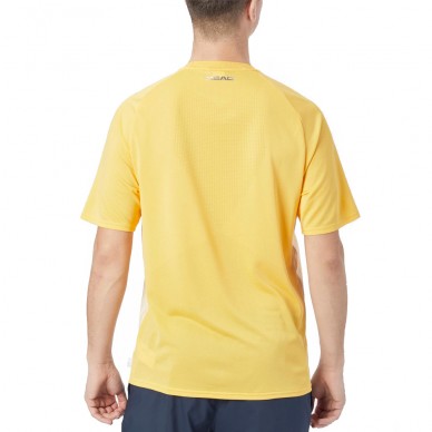 camiseta Head Performance amarilla