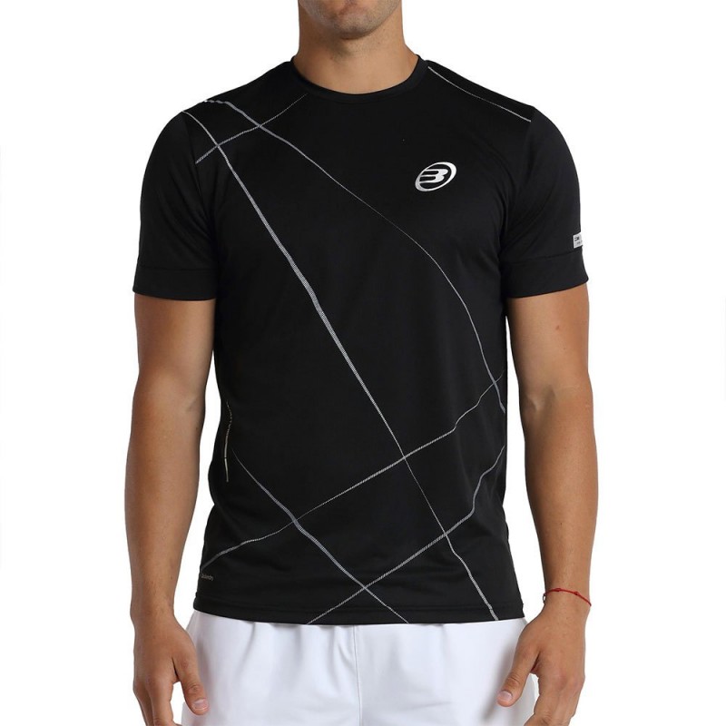 camiseta Bullpadel Aireo negra camiseta Bullpadel Aireo negra