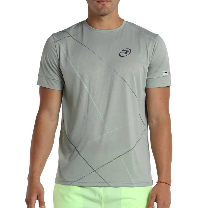 camiseta Bullpadel Aireo verde oliva