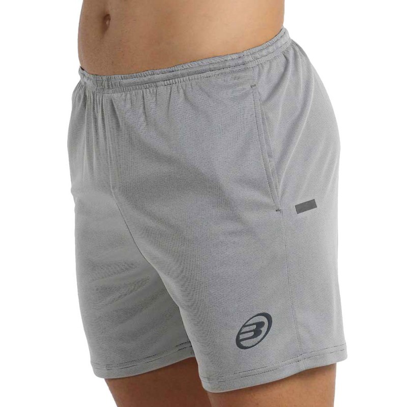 short Bullpadel Unime gris perla short Bullpadel Unime gris perla