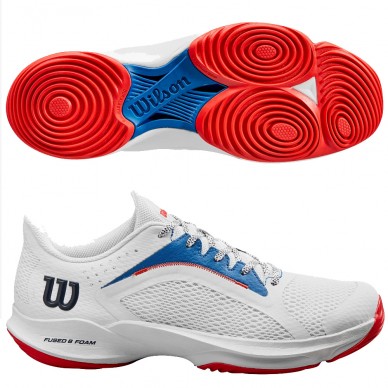 zapatillas Wilson Hurakn 2.0 Woman white blue 2024